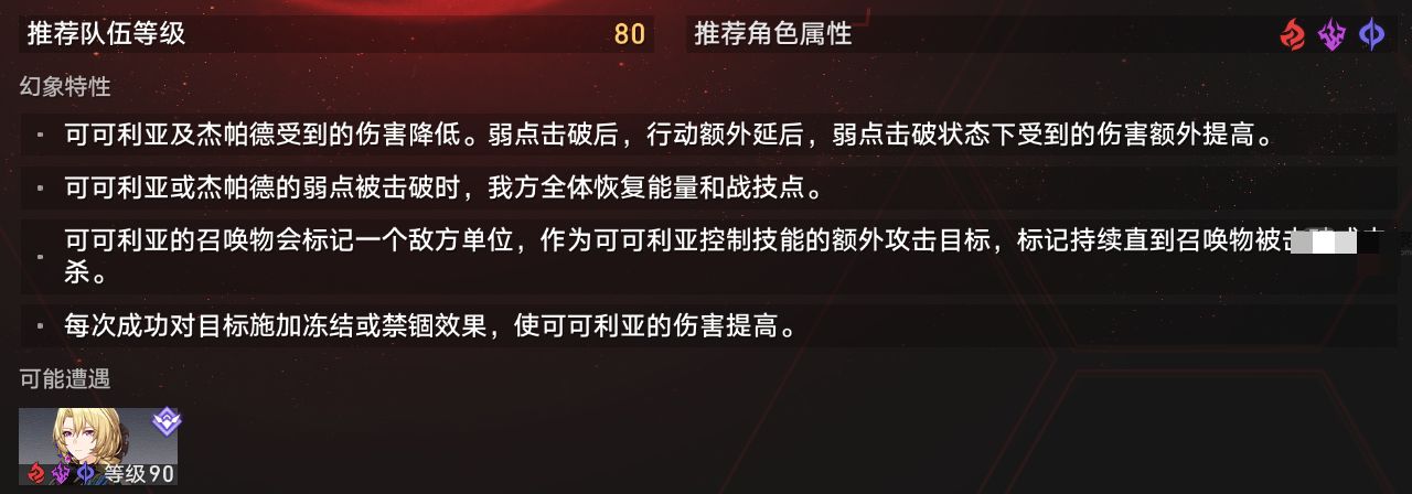 崩坏星穹铁道虚境味探绝望模式可可利亚阵容推荐攻略-胜利攻略详细解析