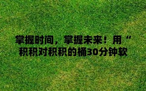 积积对积积的桶30分软件，网友：功能丰富，体验出色！