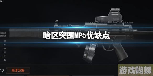 暗区突围MP5优缺点 MP5冲锋枪评价-掌握PVP中的对战技巧