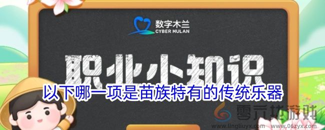 以下哪一项是苗族特有的传统乐器 寻找最佳刷怪地点：快速获取经验