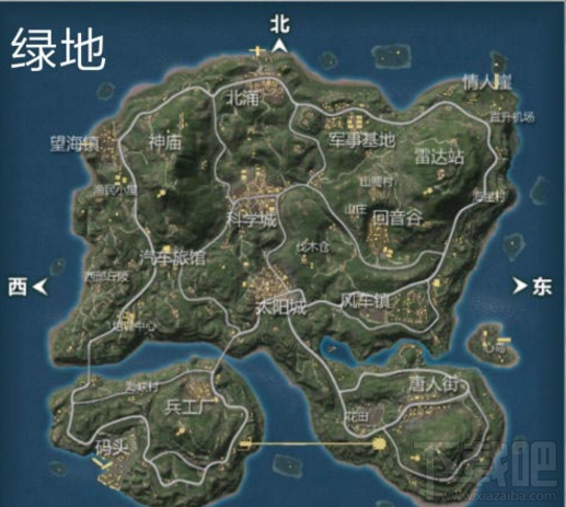 cf手游海岛生存模式地图介绍