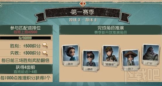 第五人格推理积分怎么获得